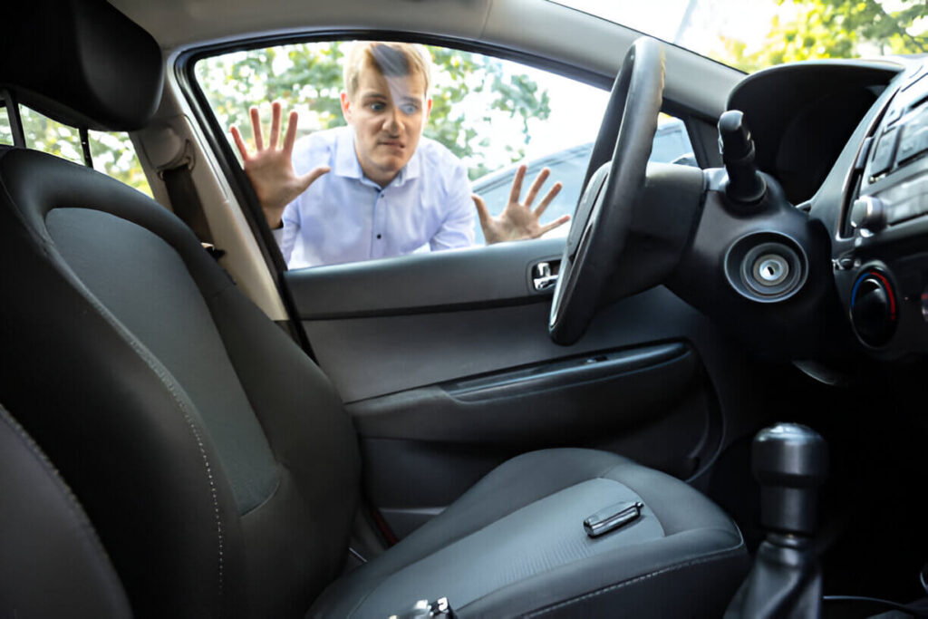 locked out of car